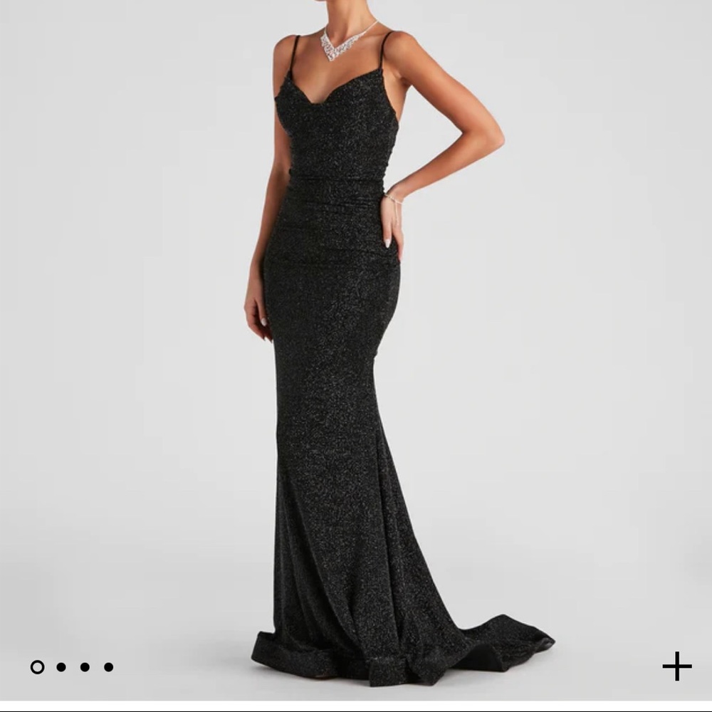 Shay Formal Lurex Glitter Dress -